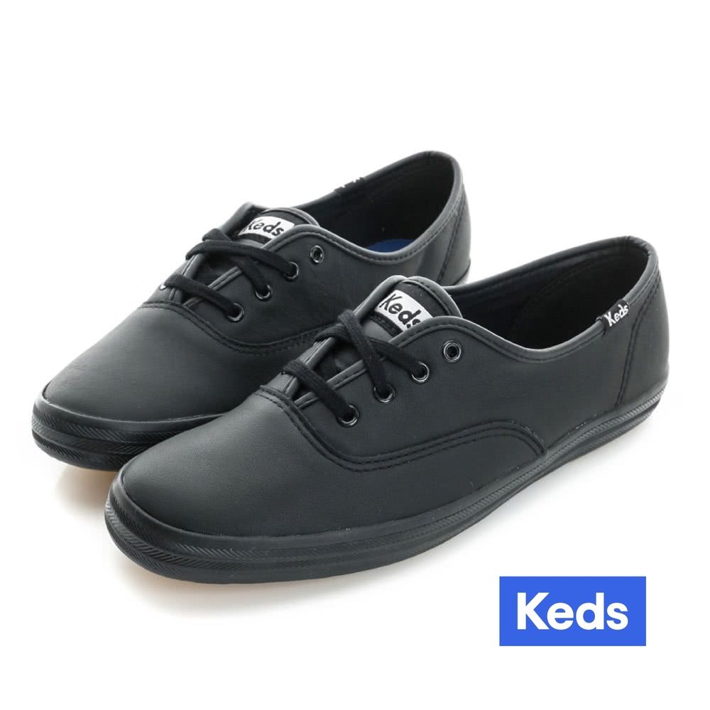 Keds CHAMPION 品牌經典皮革休閒鞋 9213W110016/ US6(23CM)