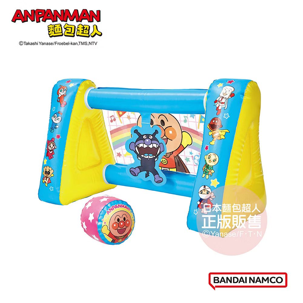 ANPANMAN麵包超人/ 第一個運動組/ 充氣足球玩具 (3歲以上)