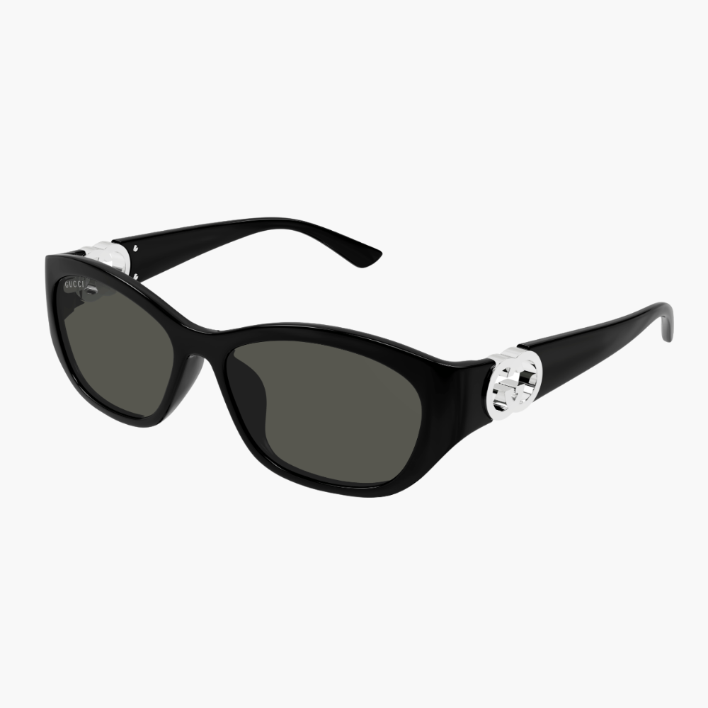 GUCCI｜GG1826SK-001 貓眼膠框太陽眼鏡/ 公司貨