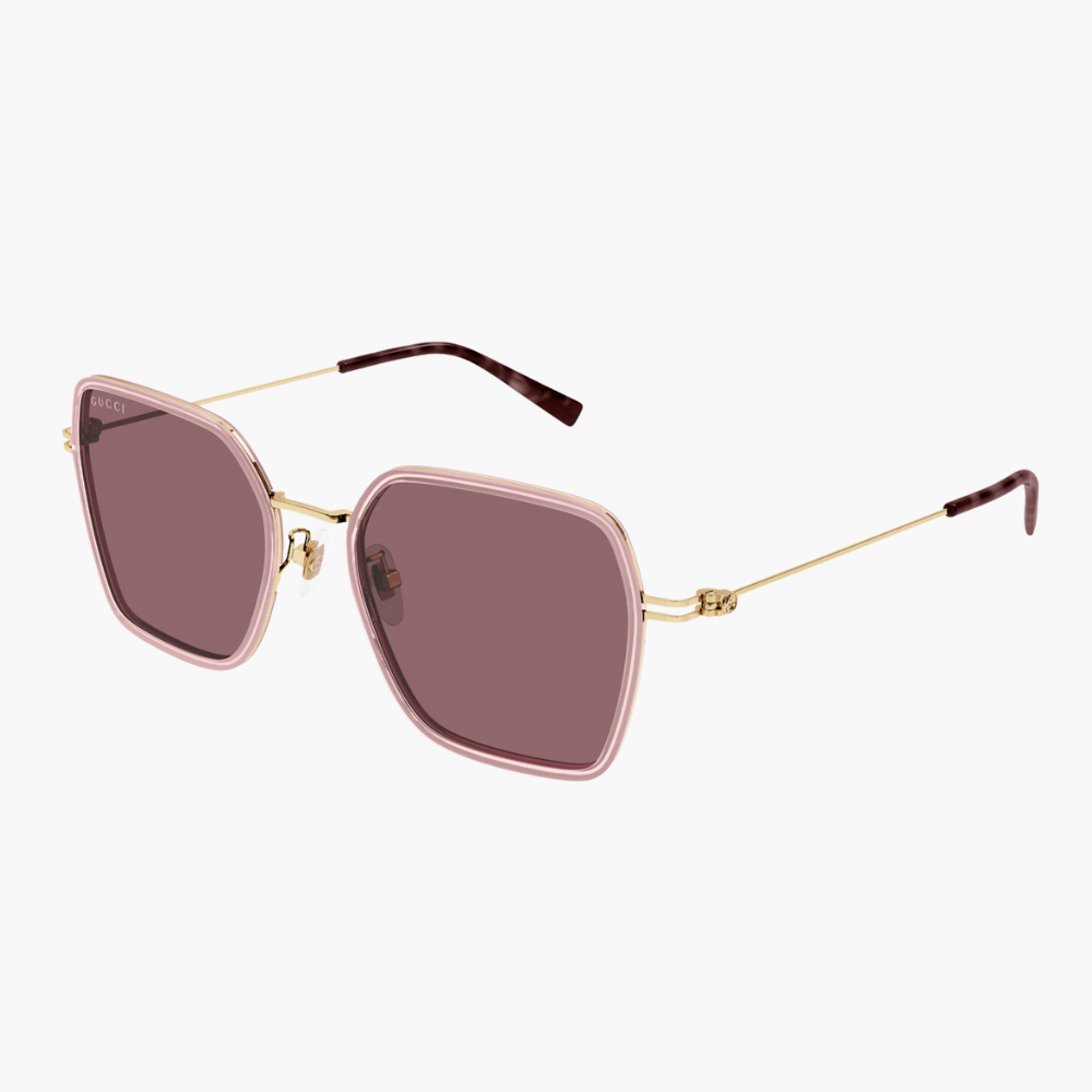 GUCCI｜GG1850SA-004 方形金屬太陽眼鏡/ 公司貨
