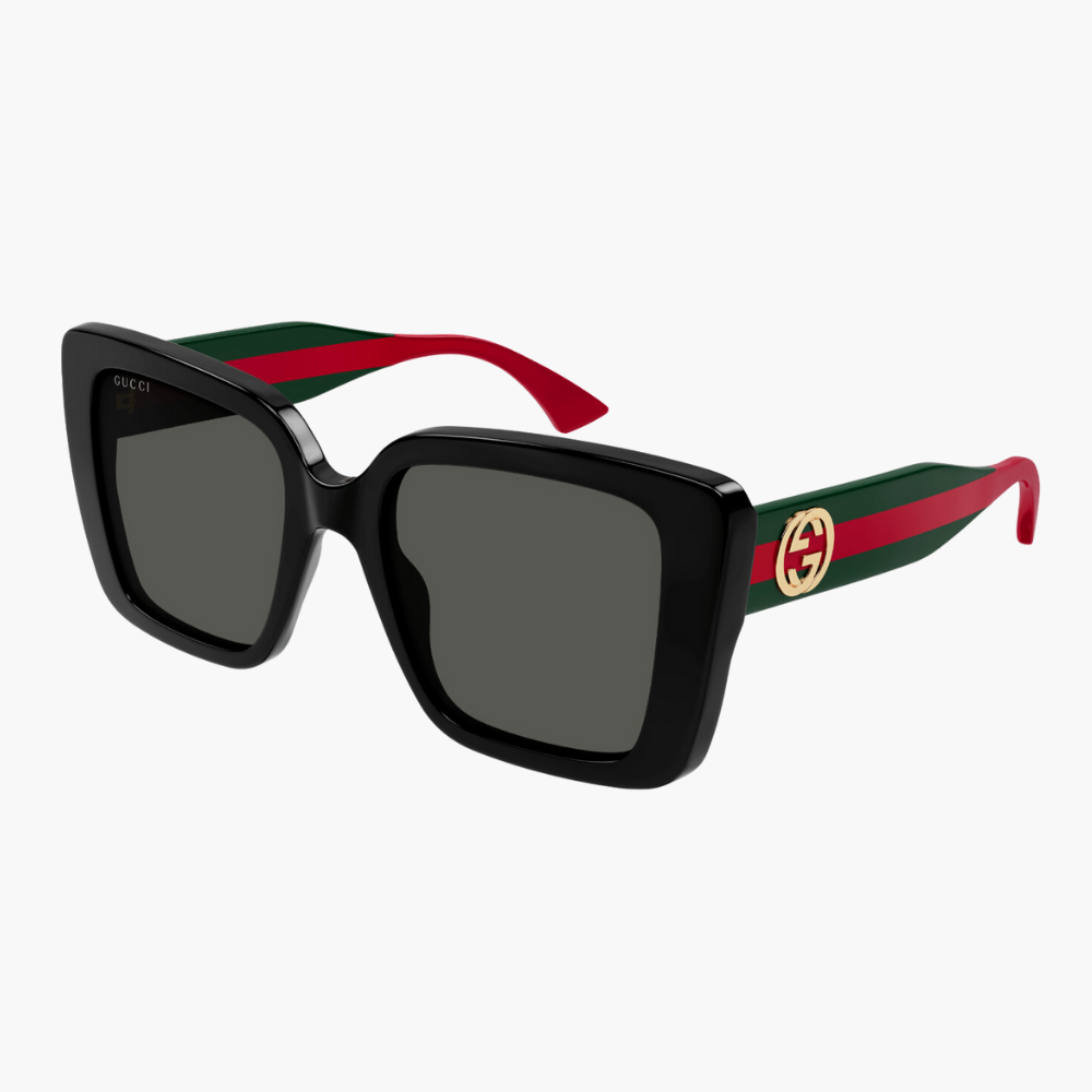 GUCCI｜GG1861S-001 方形膠框太陽眼鏡/ 公司貨