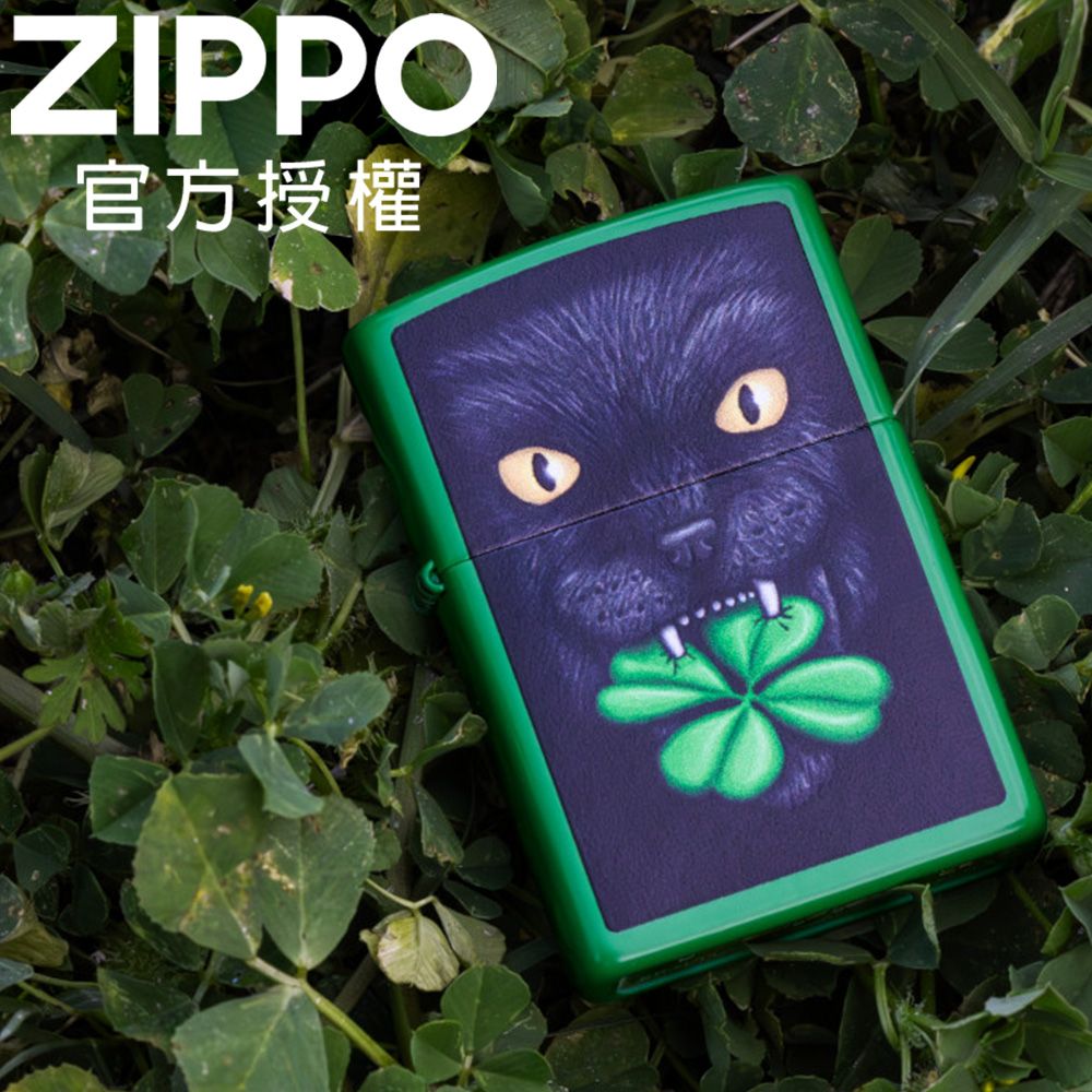 ZIPPO 幸運貓設計防風打火機 / 美國設計款