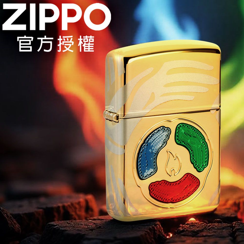 ZIPPO 2025年度亞洲限定收藏款-COY 火焰守護者防風打火機 / 官方聯名/紀念