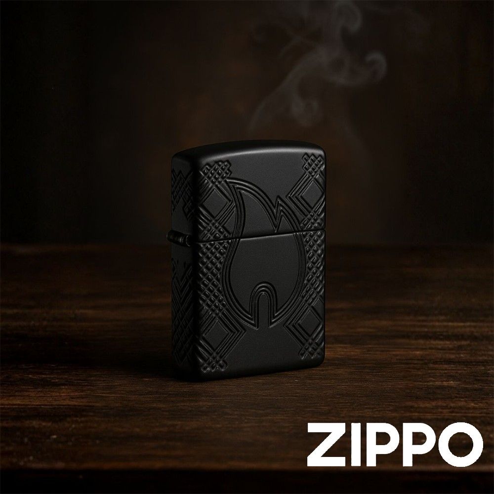 ZIPPO 潮流火焰設計(加厚版)防風打火機 / 加厚版系列