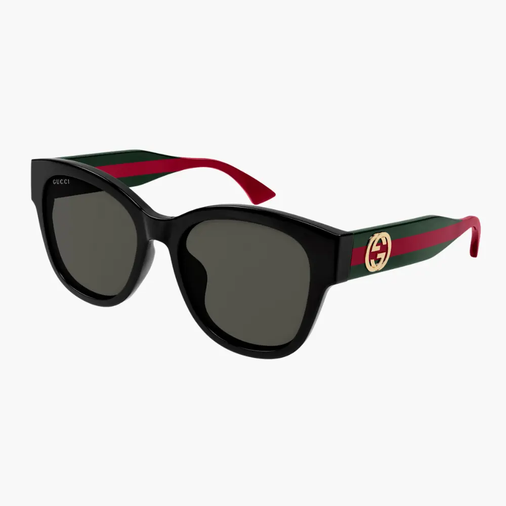 GUCCI｜GG1866SK-001 圓形膠框太陽眼鏡/ 公司貨