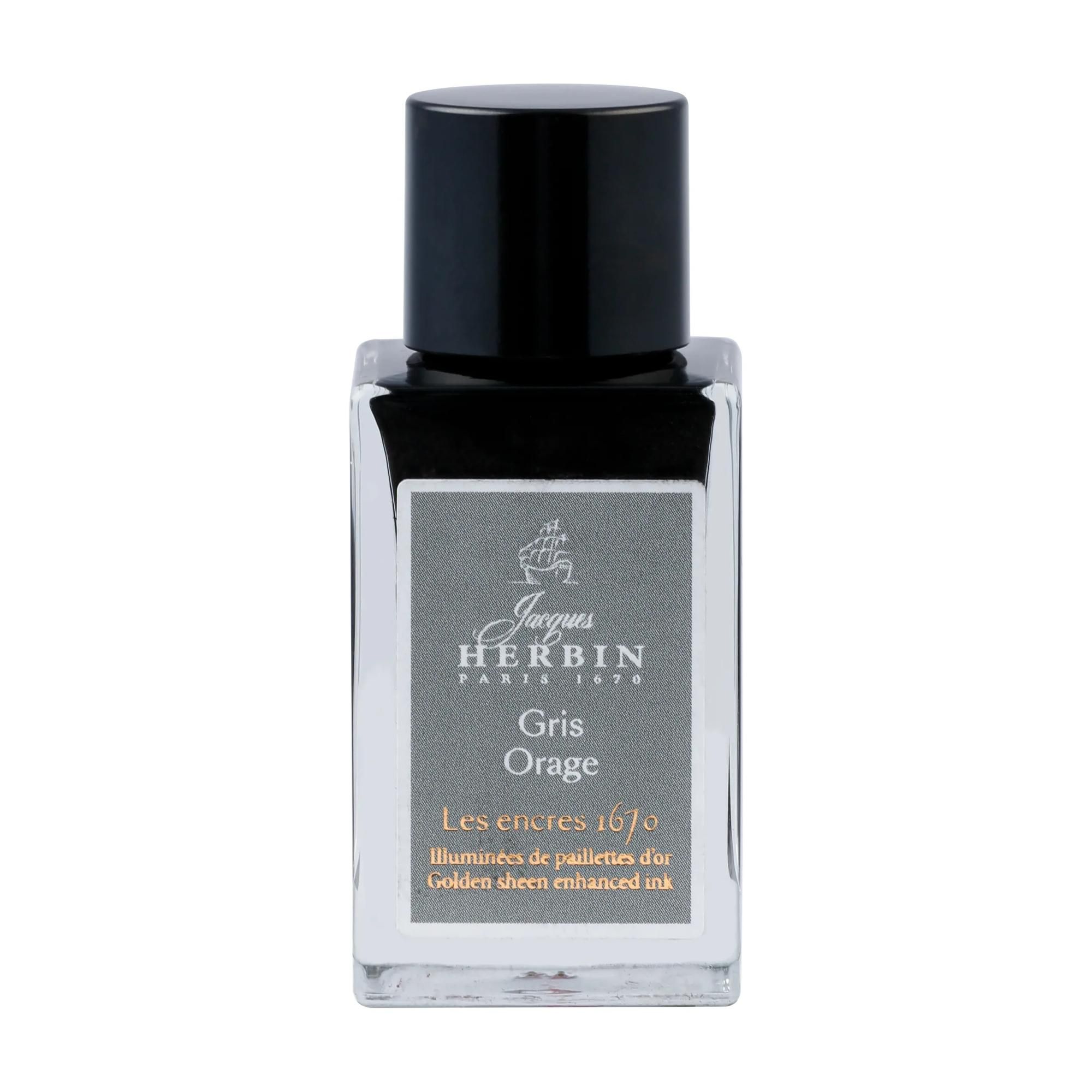 法國 Jacques HERBIN 1670 Inks 15ml瓶裝墨水/ 風暴灰