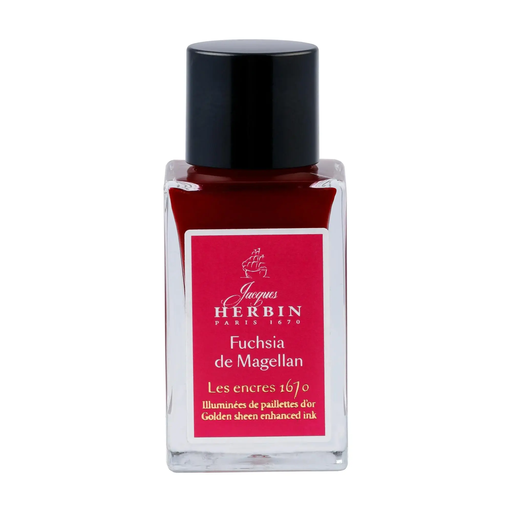 法國 Jacques HERBIN 1670 Inks 15ml瓶裝墨水/ 麥哲倫的吊鐘花
