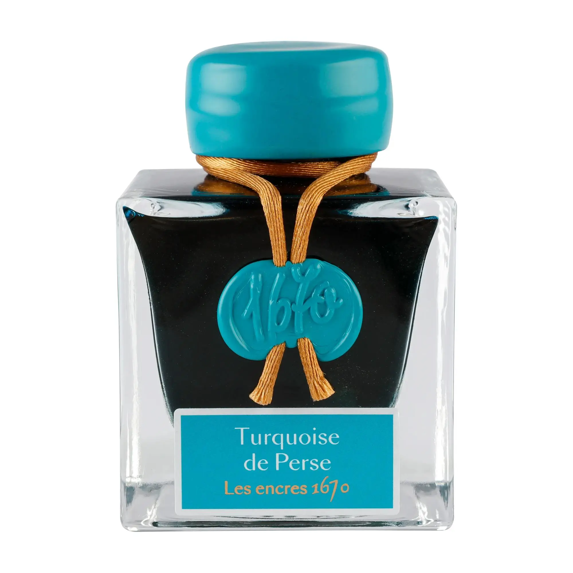 法國 Jacques HERBIN 1670 Inks 50ml瓶裝墨水/ 波斯綠松石