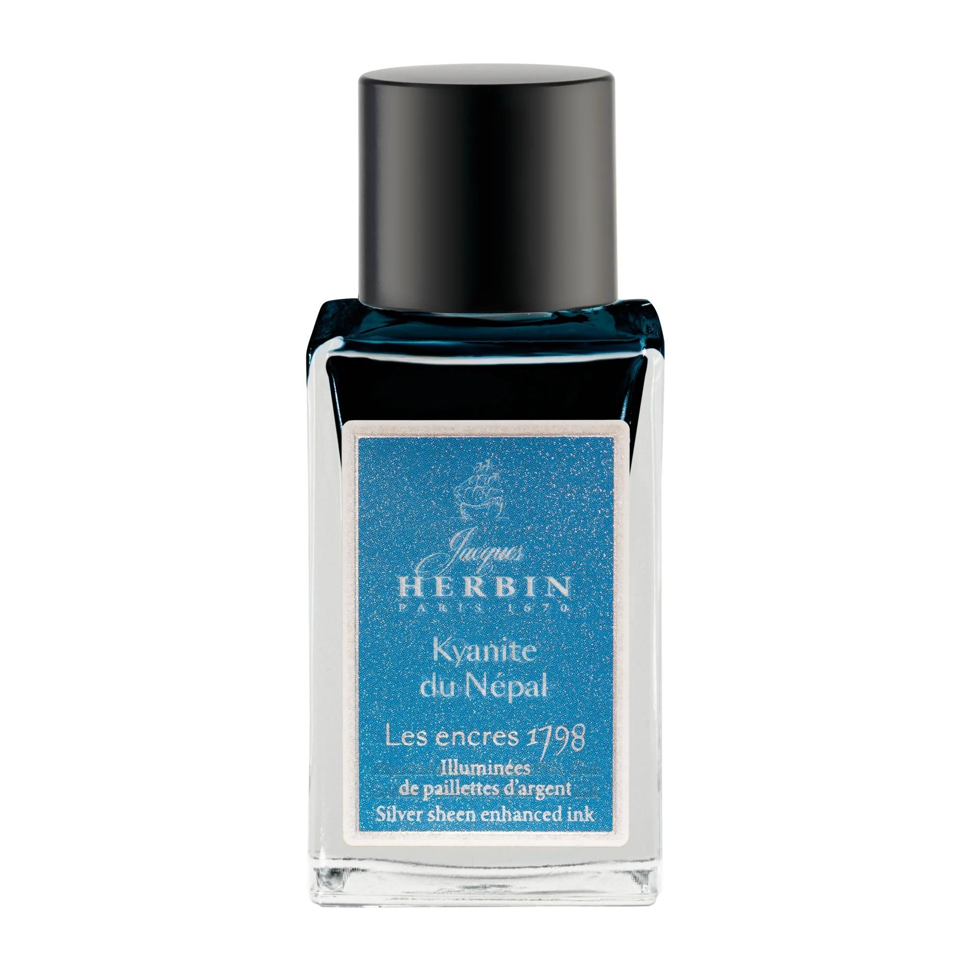 法國 Jacques HERBIN 1798 Inks 15ml瓶裝墨水/ 尼泊爾藍晶石