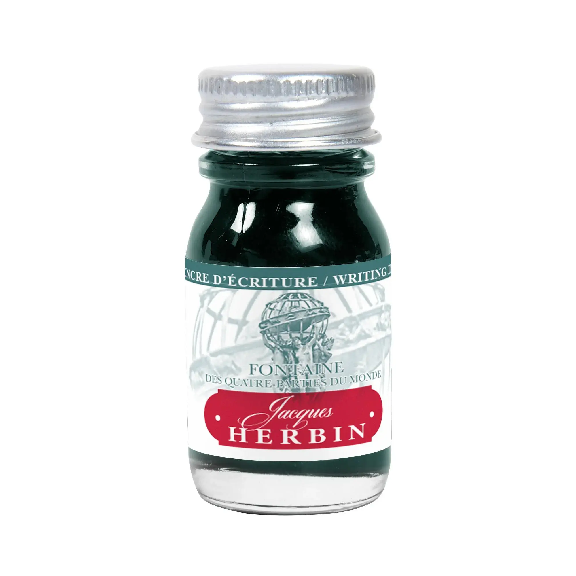 法國 Jacques HERBIN Colors of Paris Inks 10ml瓶裝墨水/ 四大洲噴泉藍