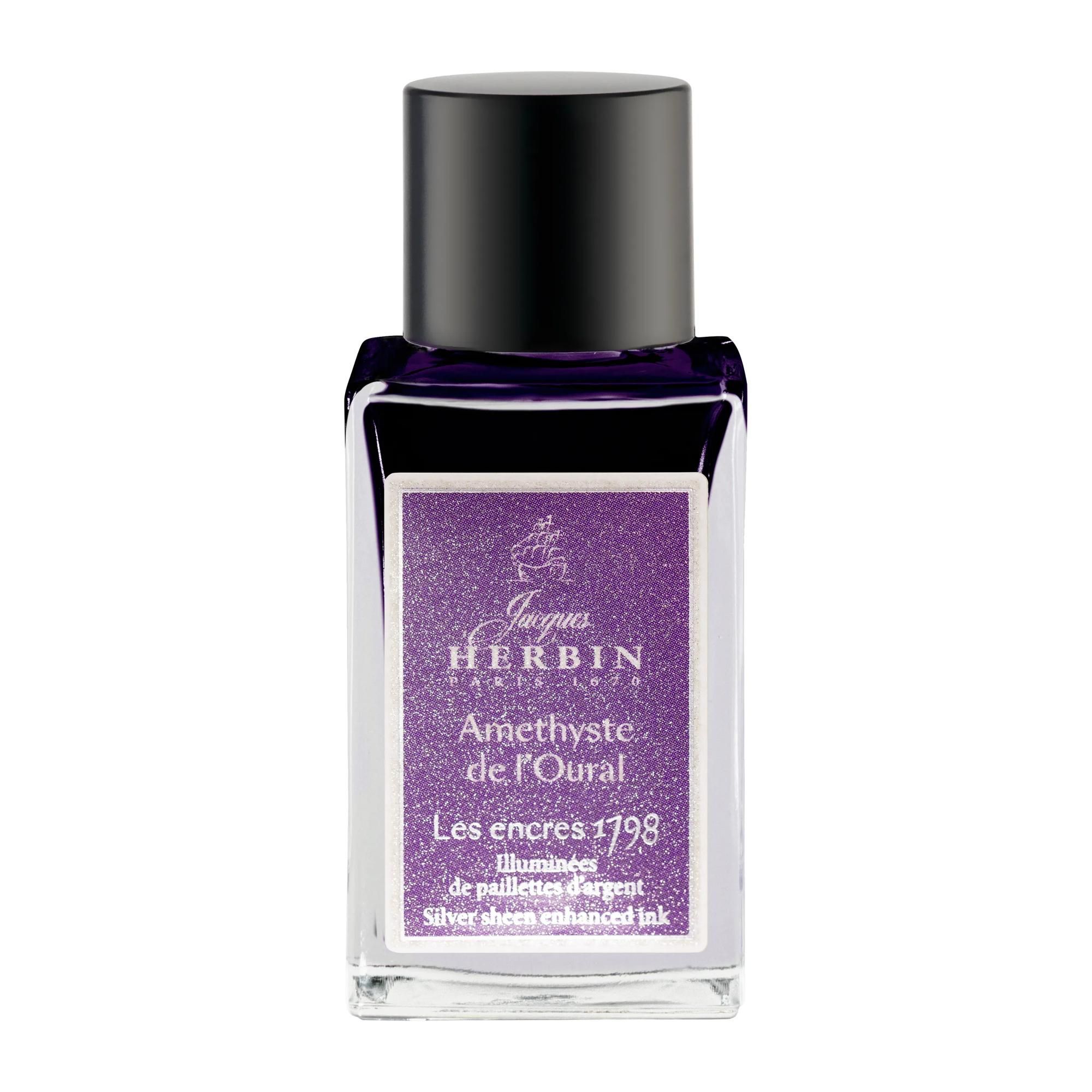 法國 Jacques HERBIN 1798 Inks 15ml瓶裝墨水/ 烏拉爾紫水晶