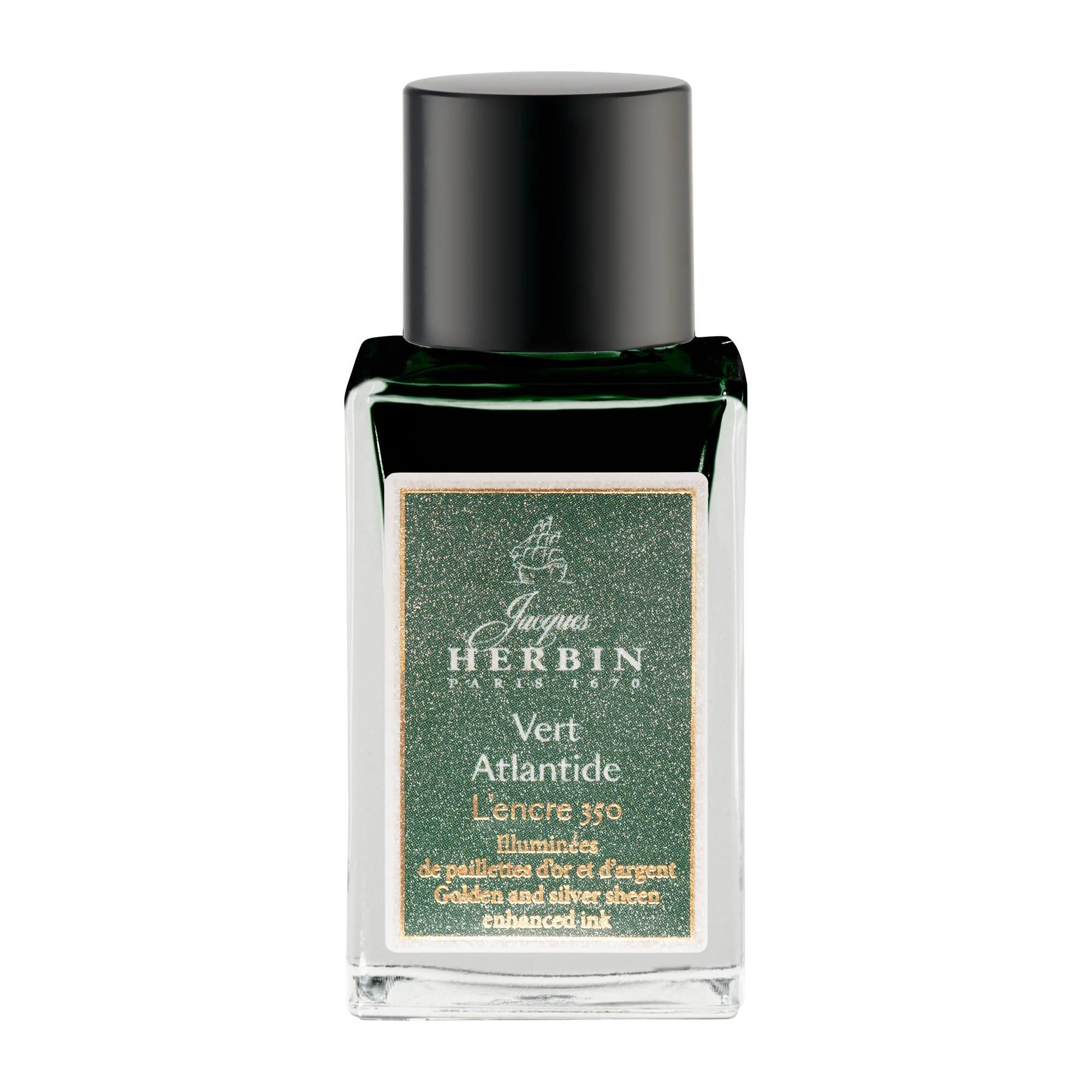 法國 Jacques HERBIN 350週年限定墨水/ 亞特蘭蒂斯綠/ 15ml