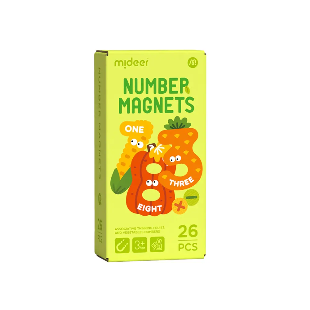 MiDeer蔬果數字磁力貼