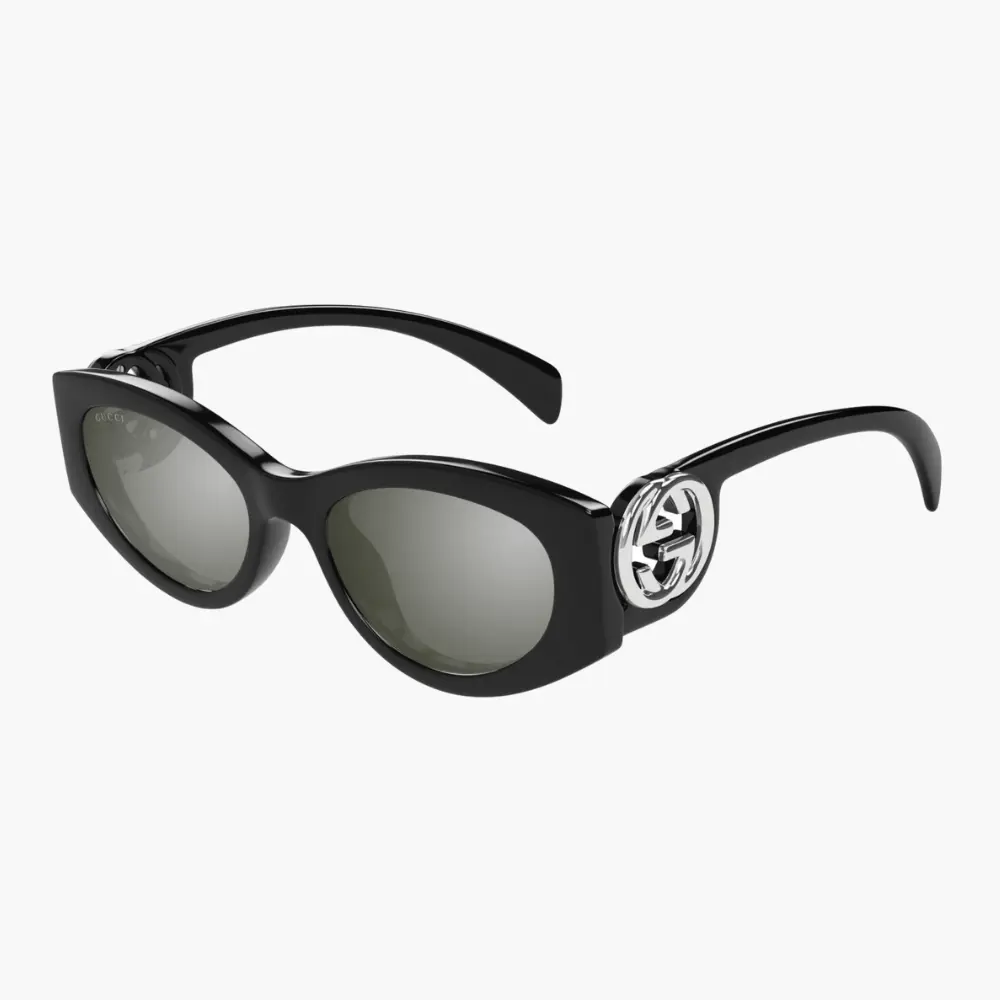 GUCCI｜GG1691S-001 貓眼膠框太陽眼鏡/ 公司貨