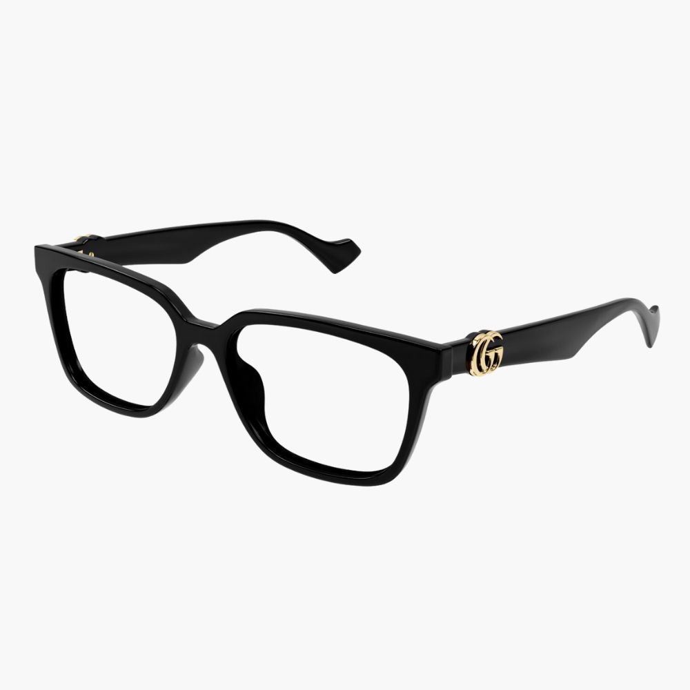 GUCCI｜GG1537OK-001 方形膠框光學眼鏡/ 公司貨