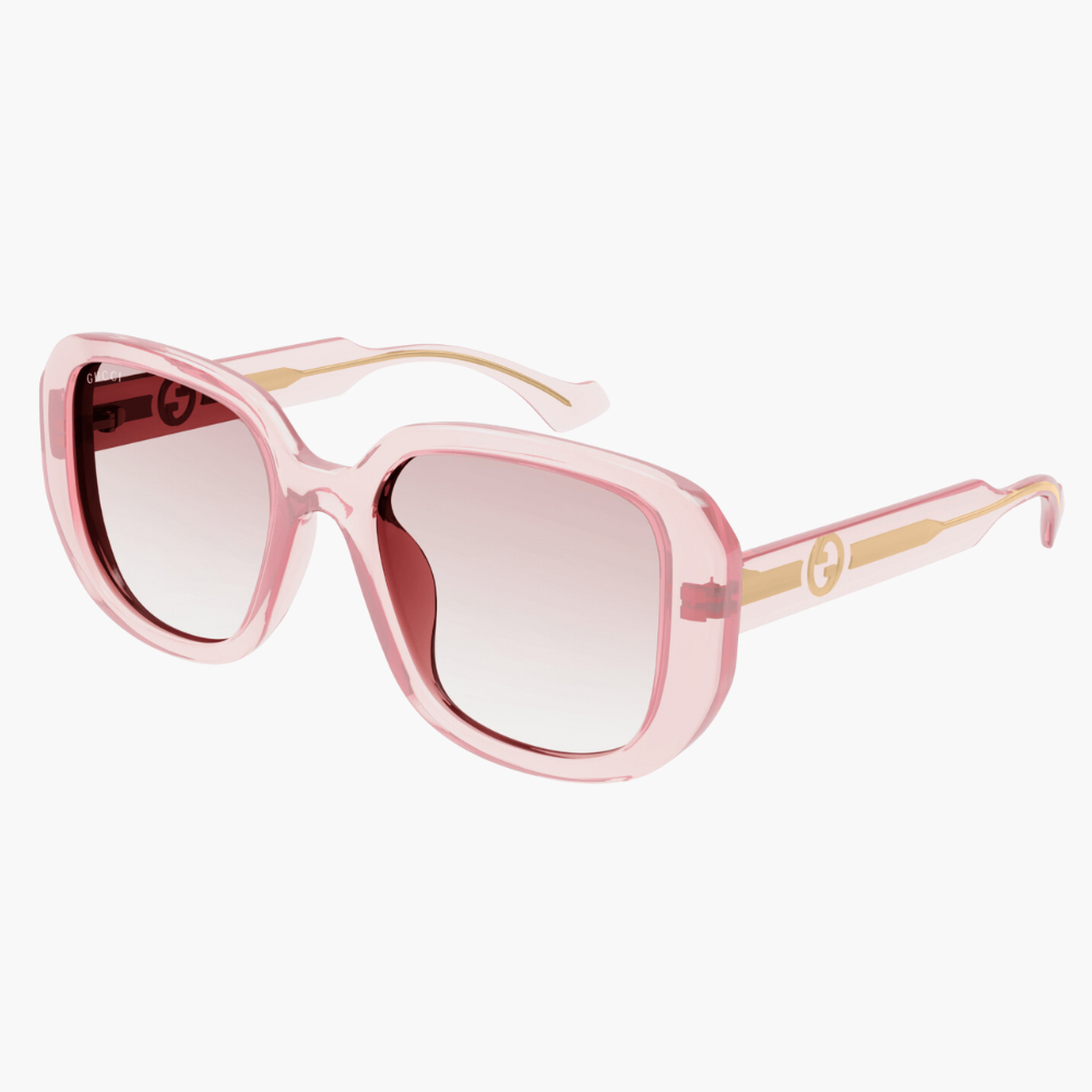 GUCCI｜GG1557SK-003 復古方形膠框太陽眼鏡/ 公司貨
