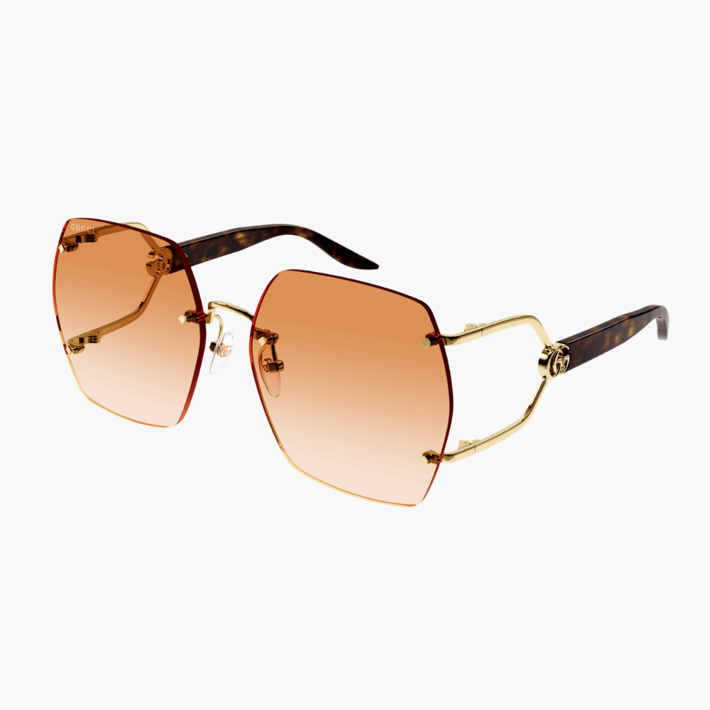 GUCCI｜GG1562S-003 方形無框太陽眼鏡/ 公司貨