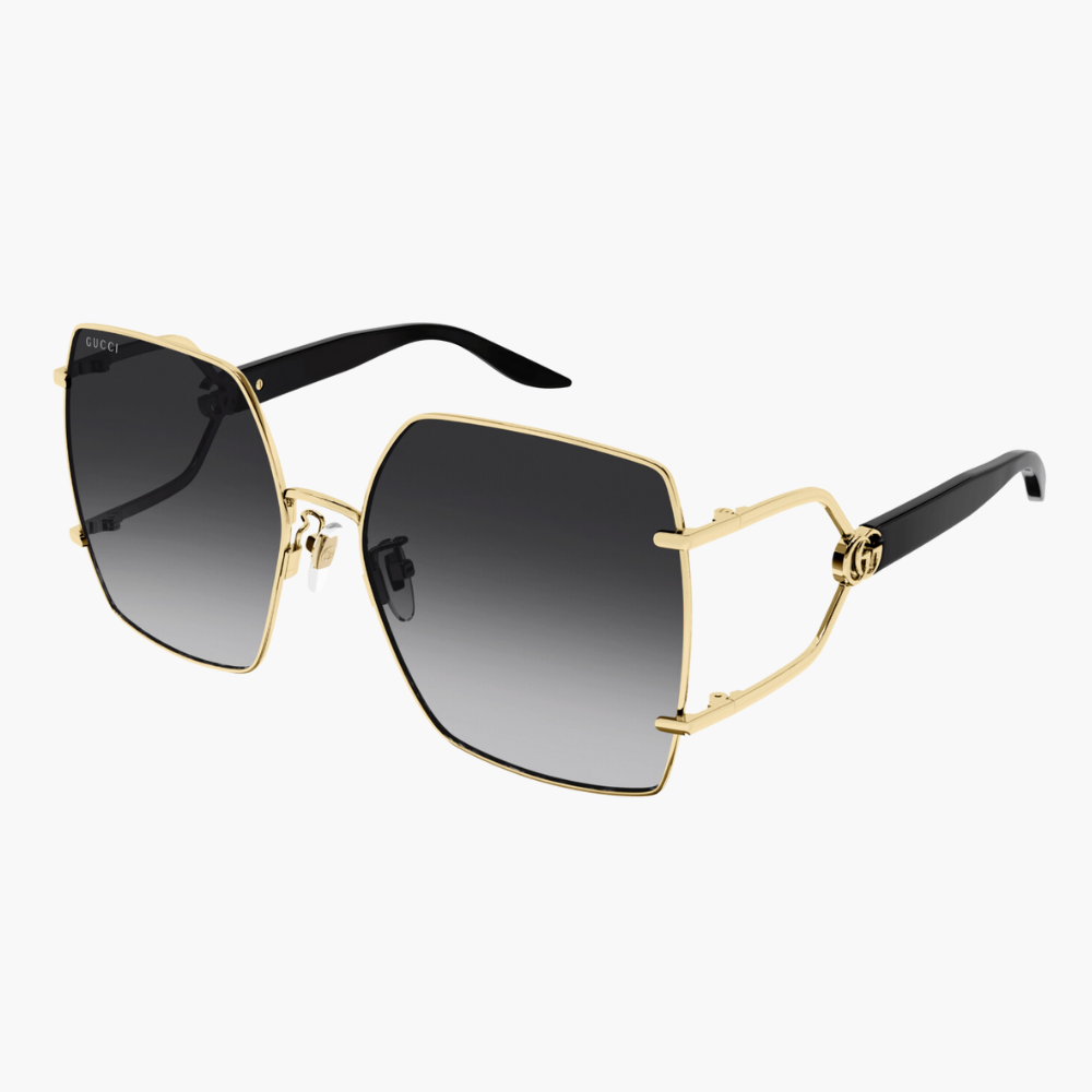GUCCI｜GG1564SA-001 蝶形金屬太陽眼鏡/ 公司貨