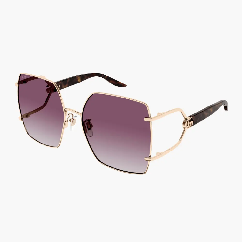 GUCCI｜GG1564SA-002 蝶形金屬太陽眼鏡/ 公司貨