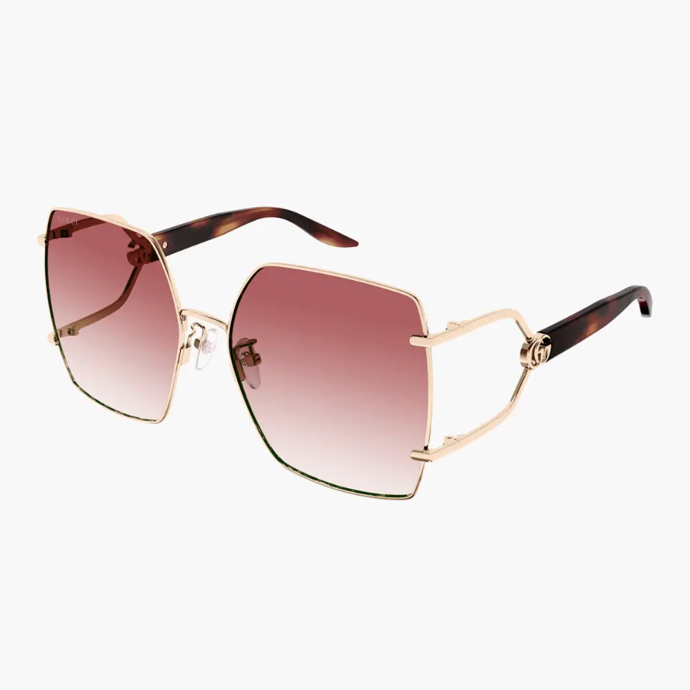 GUCCI｜GG1564SA-004 蝶形金屬太陽眼鏡/ 公司貨