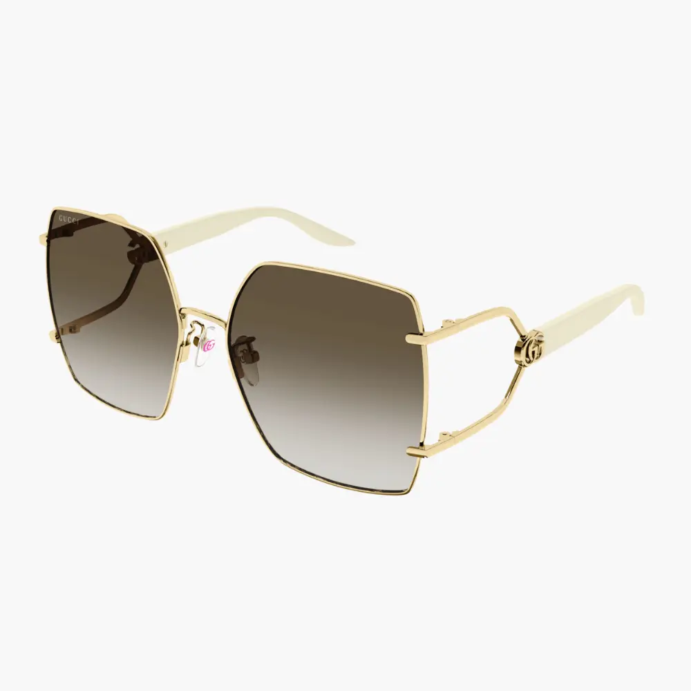 GUCCI｜GG1564SA-003 蝶形金屬太陽眼鏡/ 公司貨