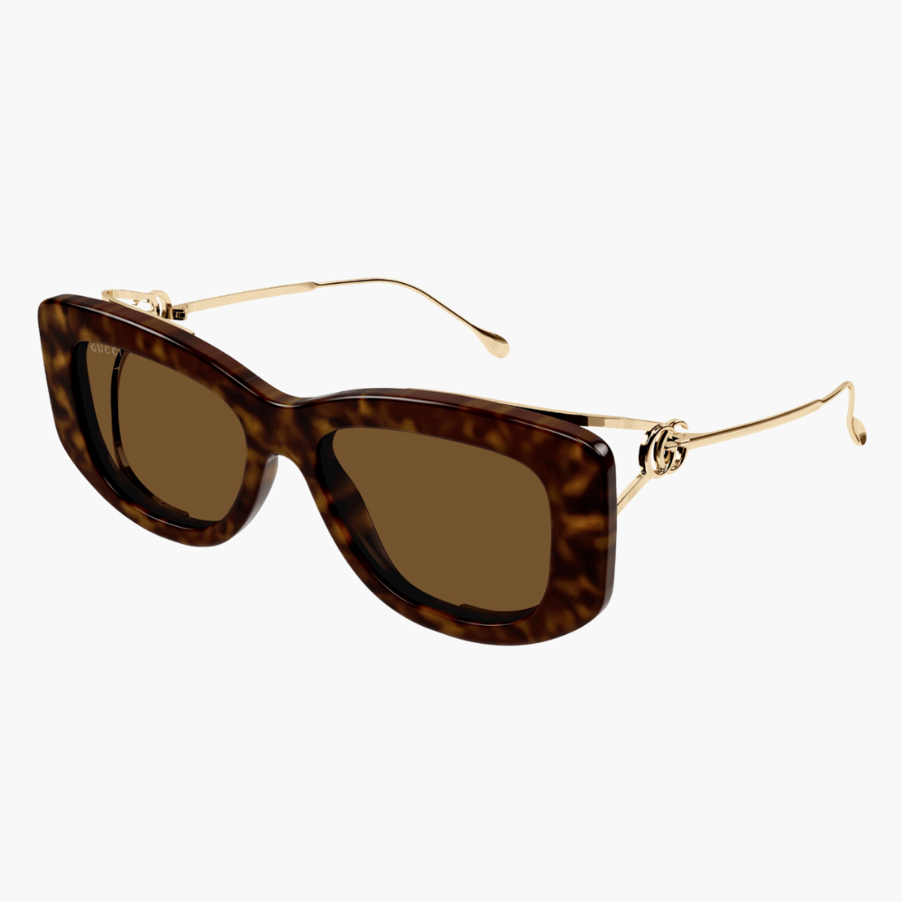GUCCI｜GG1566S-002 復古蝶形膠框太陽眼鏡/ 公司貨