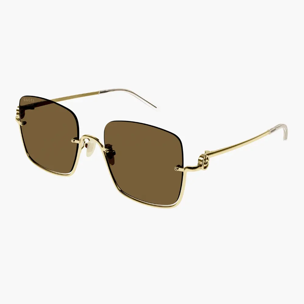 GUCCI｜GG1279S-002 方形金屬太陽眼鏡/ 公司貨