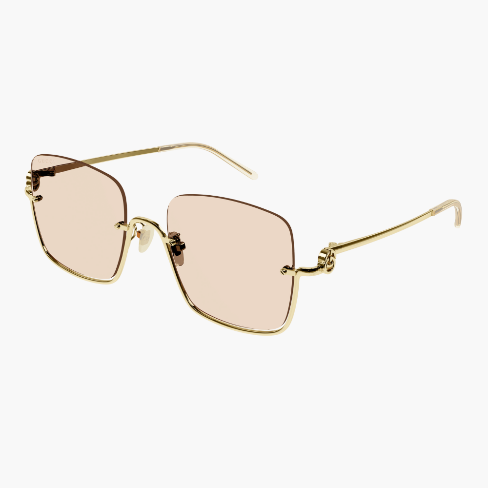 GUCCI｜GG1279S-005 方形金屬太陽眼鏡/ 公司貨