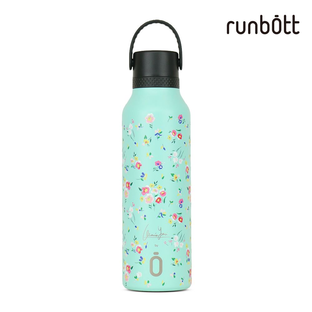【runbott】Mii 輕量陶瓷保溫瓶600ml/ 草本花園