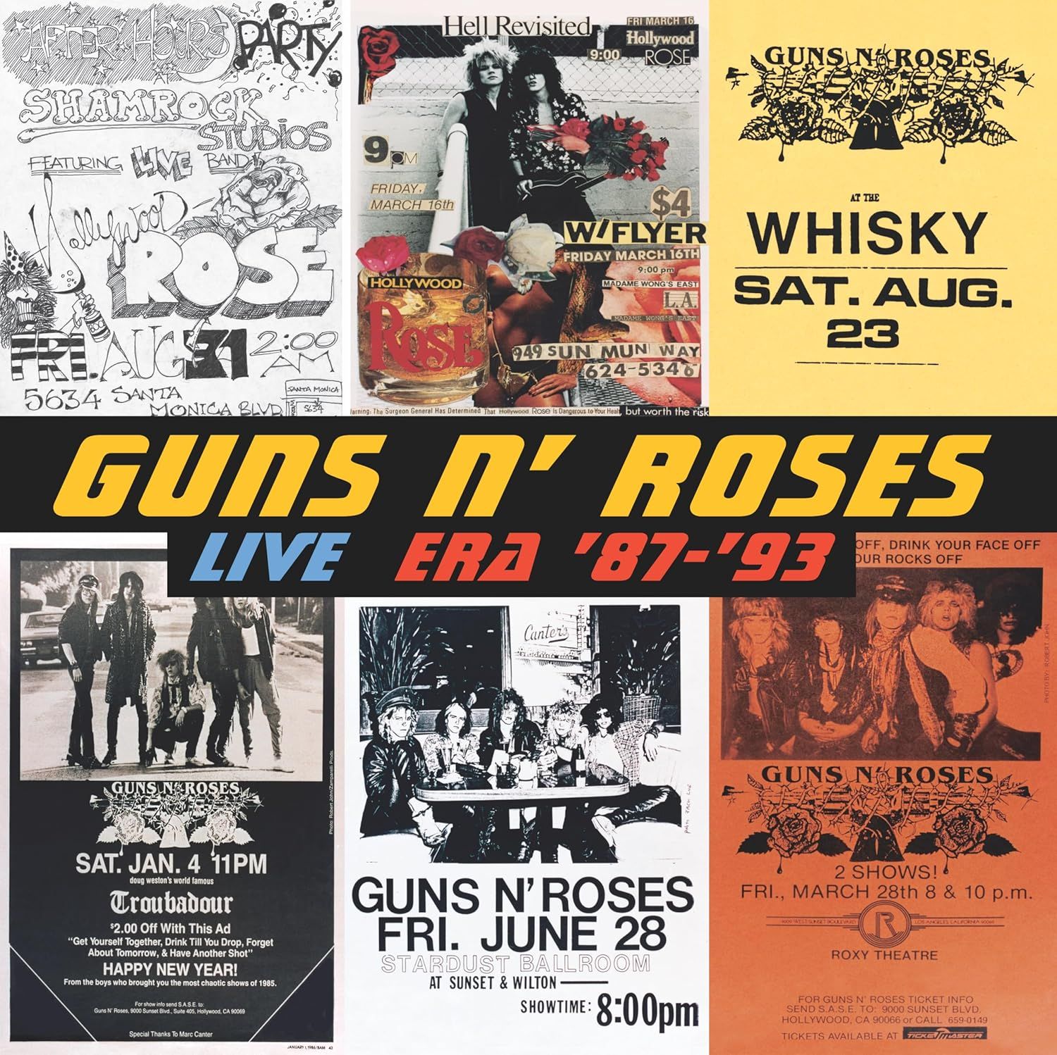 Guns N' Roses: Live Era '87-'93 (4LP/180g Vinyl/Deluxe Edition)