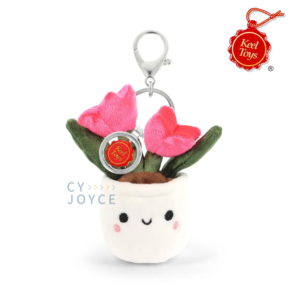 Keel Toys鬱金香吊飾/鑰匙圈