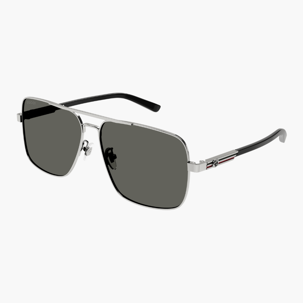 GUCCI｜GG1289S-001 方形金屬太陽眼鏡/ 公司貨