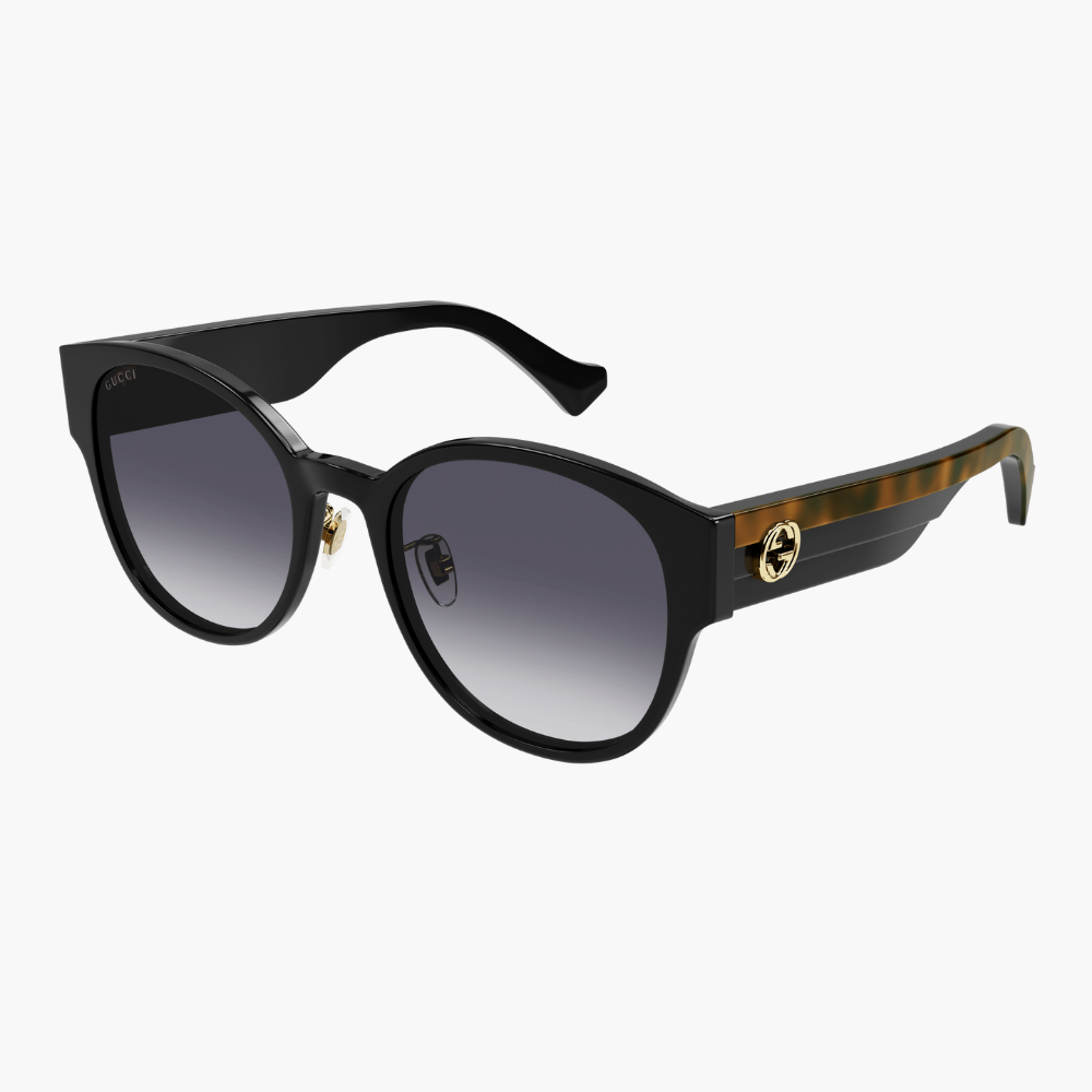 GUCCI｜GG1304SK-001 圓形膠框太陽眼鏡/ 公司貨