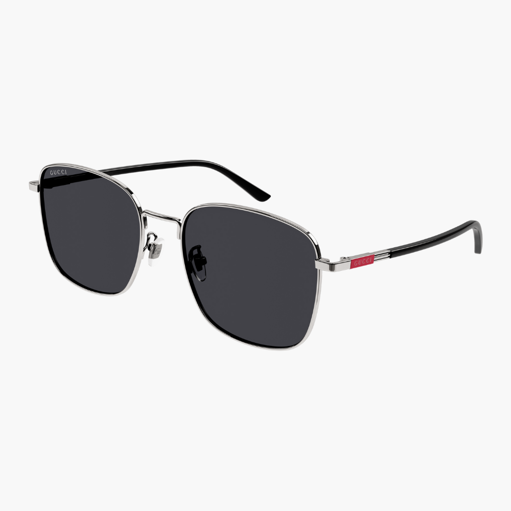 GUCCI｜GG1350S-001 方形金屬太陽眼鏡/ 公司貨
