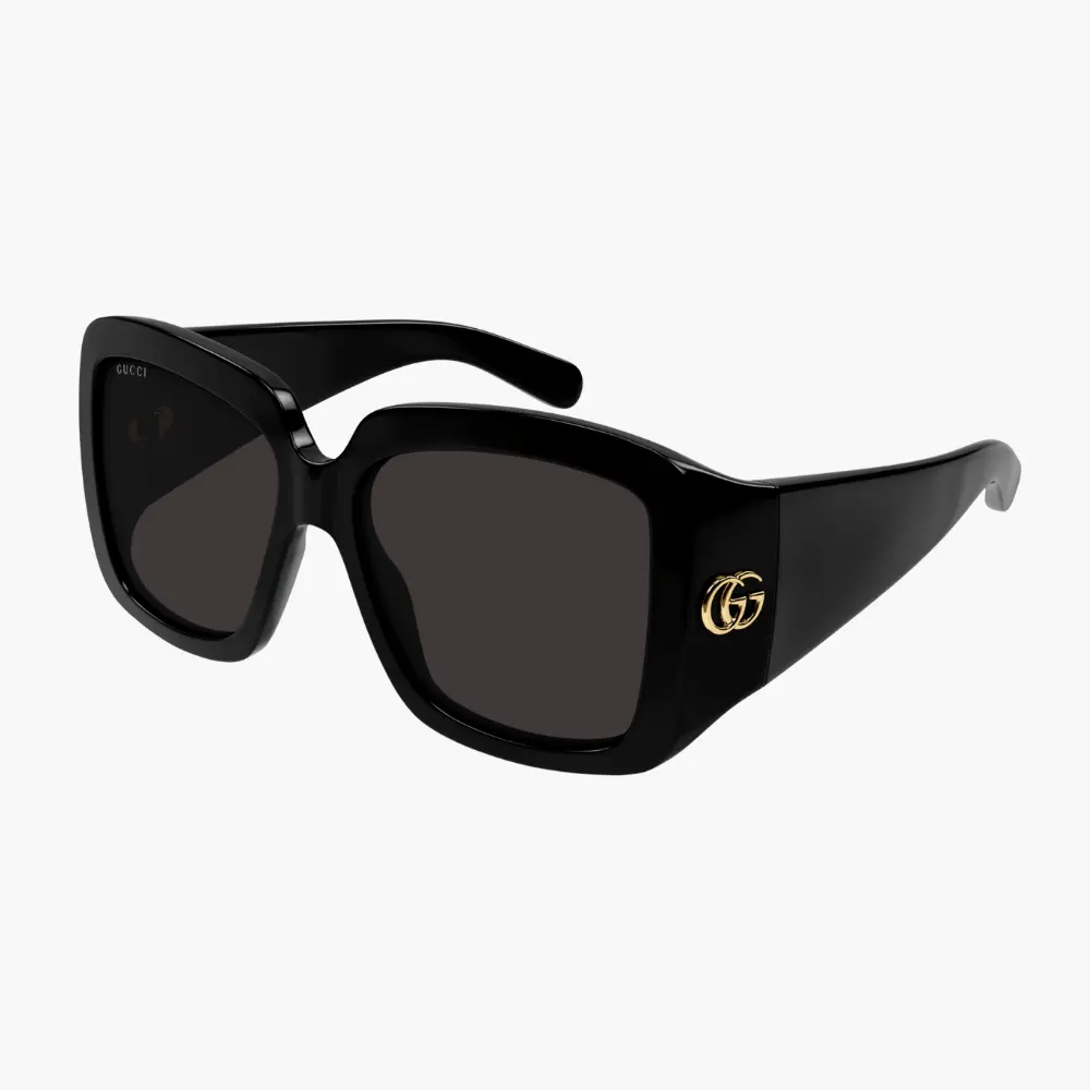 GUCCI｜GG1402SA-001 方形膠框太陽眼鏡/ 公司貨