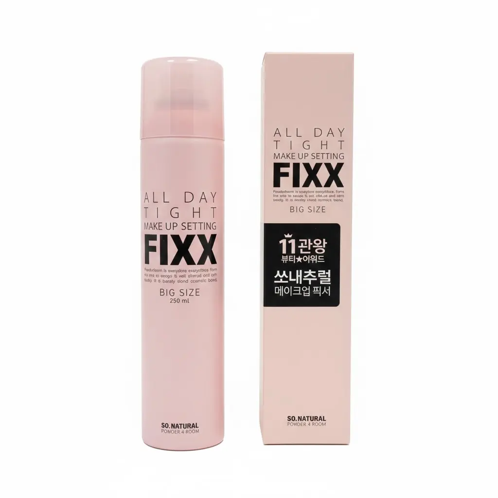 【so natural】FIXX 全天候完美定妝噴霧 粉瓶 250ml _ 公司貨