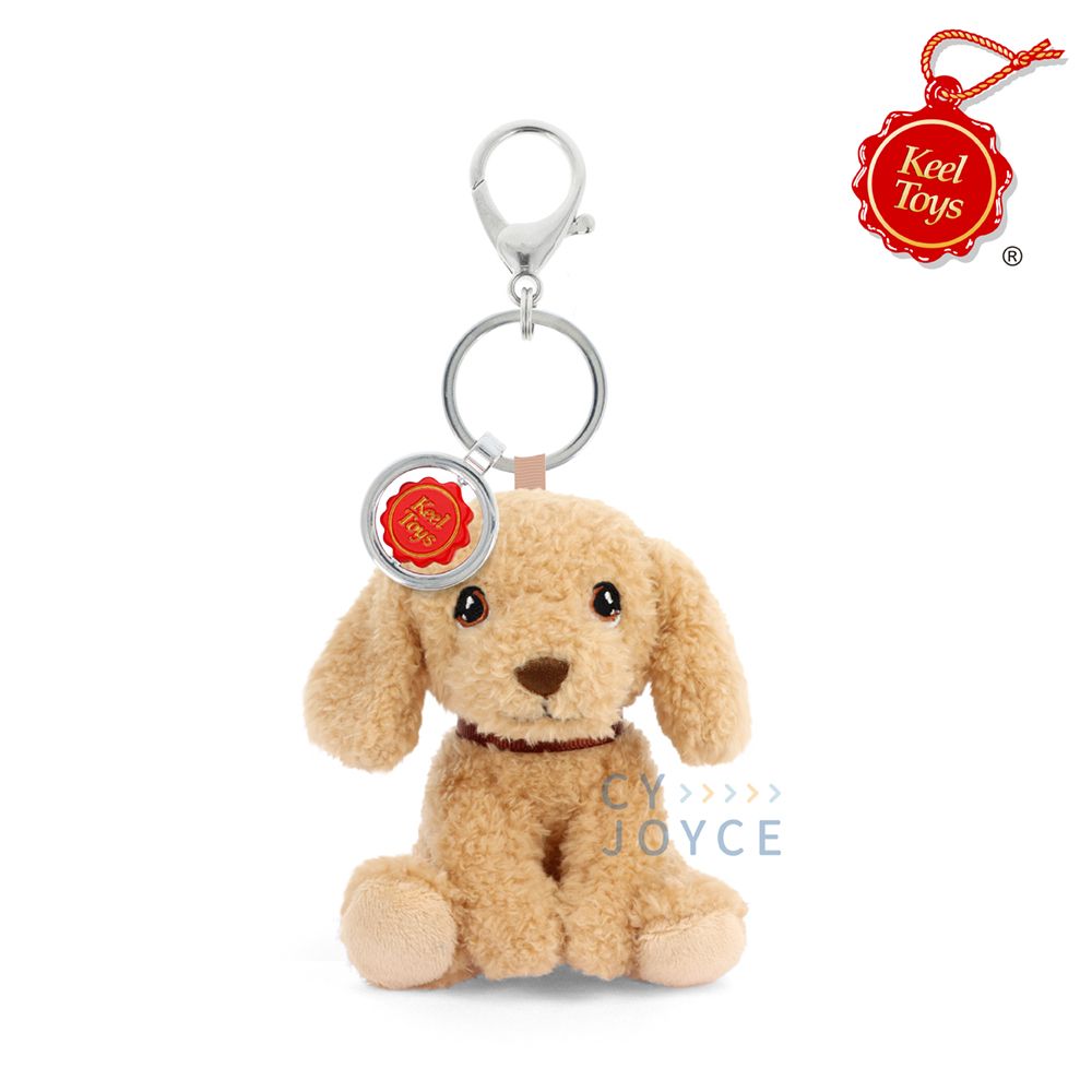 Keel Toys貴賓狗/犬吊飾/鑰匙圈