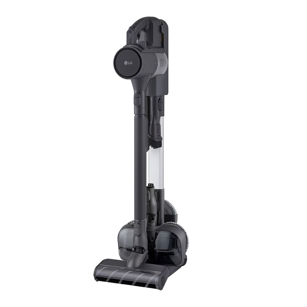 【LG 樂金】CordZero A9K+ 寵物家庭濕拖無線吸塵器(永夜灰)(A9K-MOP3)
