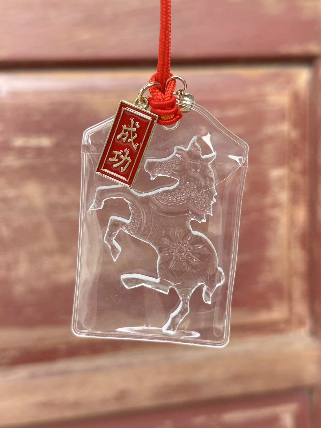 壹弍文創海棠花御守/ 萬馬奔騰系列/ 馬到成功