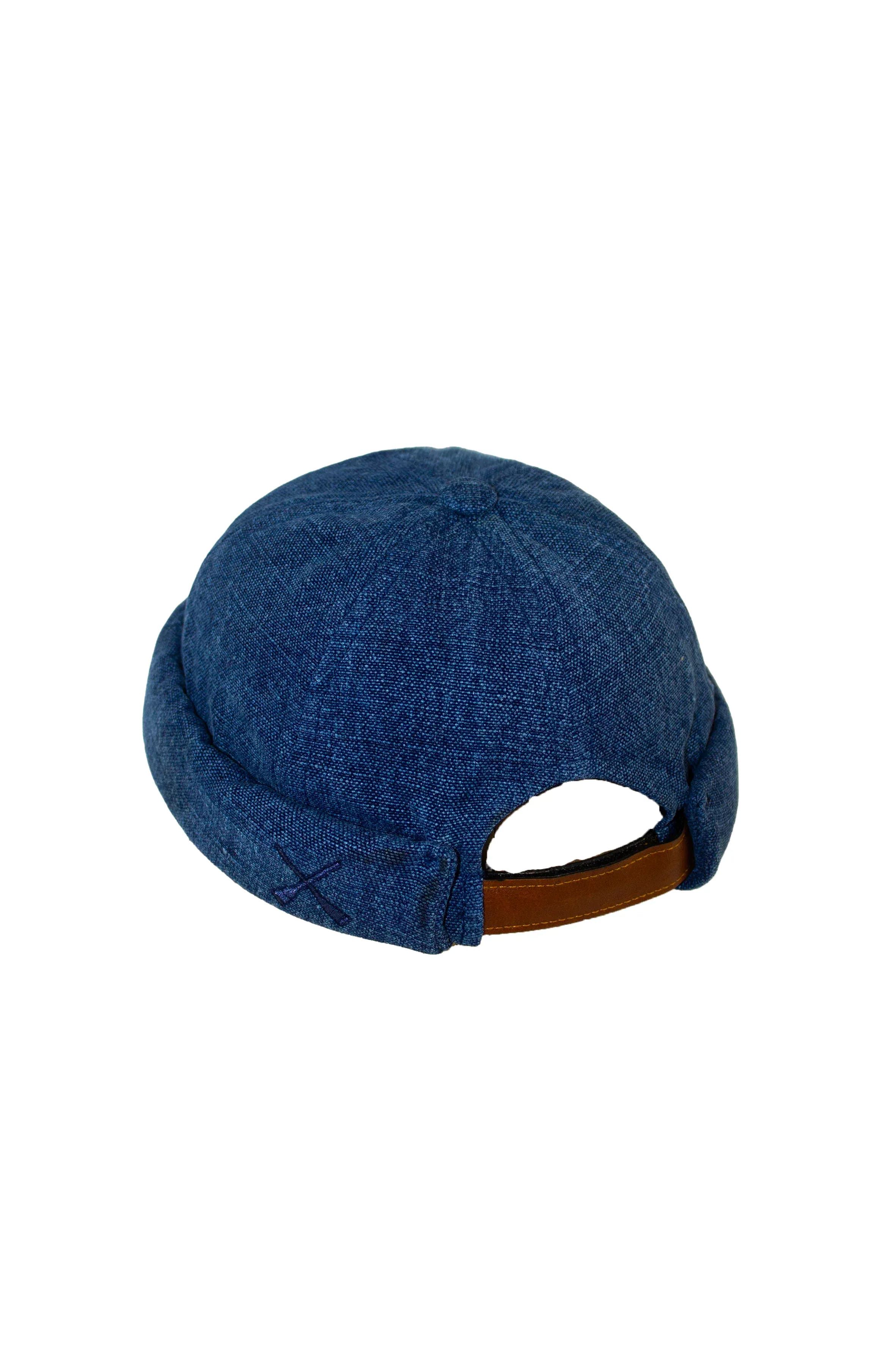 BÉTON CIRÉ Miki Hat水兵帽/ Linen Indigo Washed/ S/M