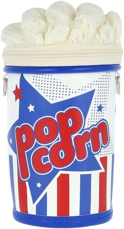 日本 sun-star 爆米花造型筆袋/ 鹽味