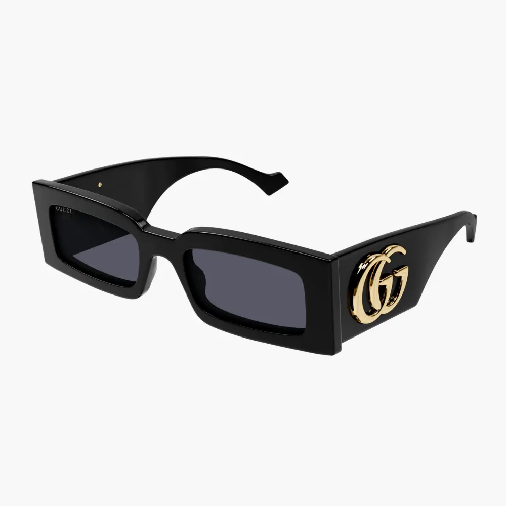 GUCCI｜GG1425S-001 方形膠框太陽眼鏡/ 公司貨