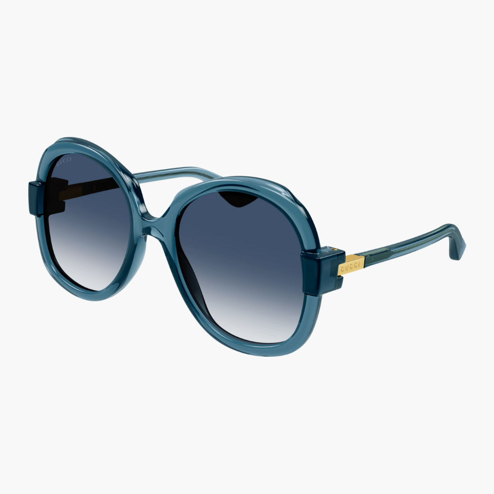 GUCCI｜GG1432S-003 圓形膠框太陽眼鏡/ 公司貨