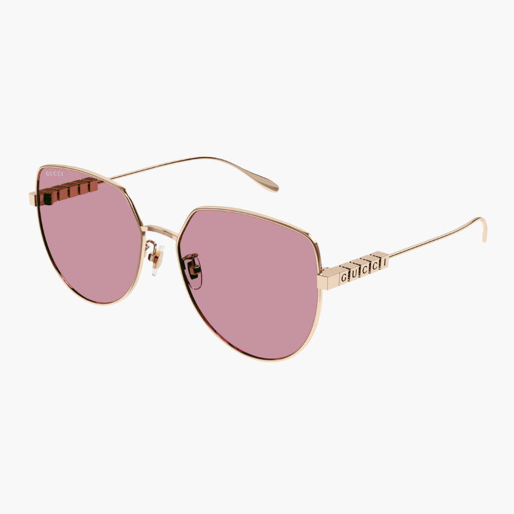 GUCCI｜GG1435SA-003 不規則金屬太陽眼鏡/ 公司貨