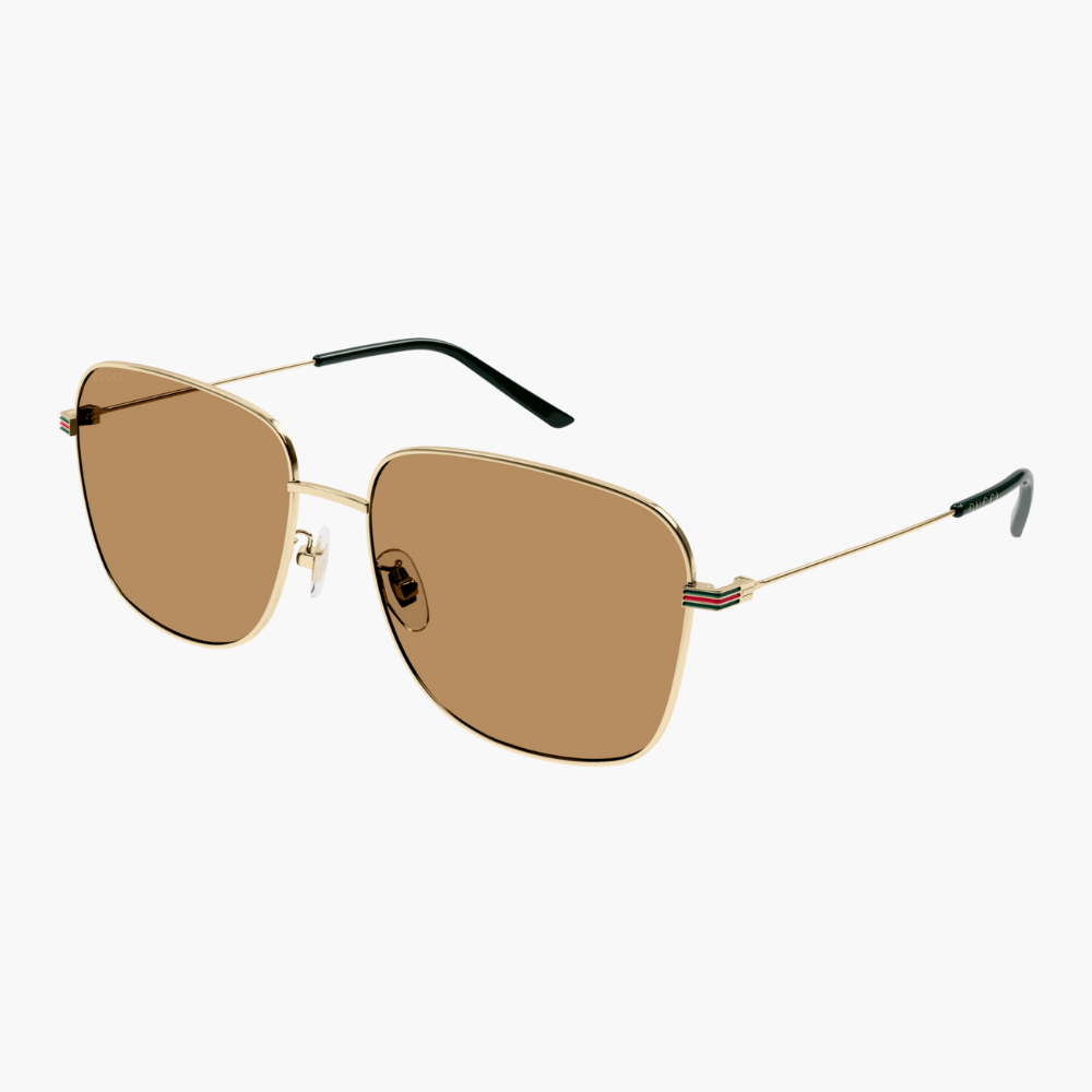 GUCCI｜GG1464SA-002 方形金屬太陽眼鏡/ 公司貨