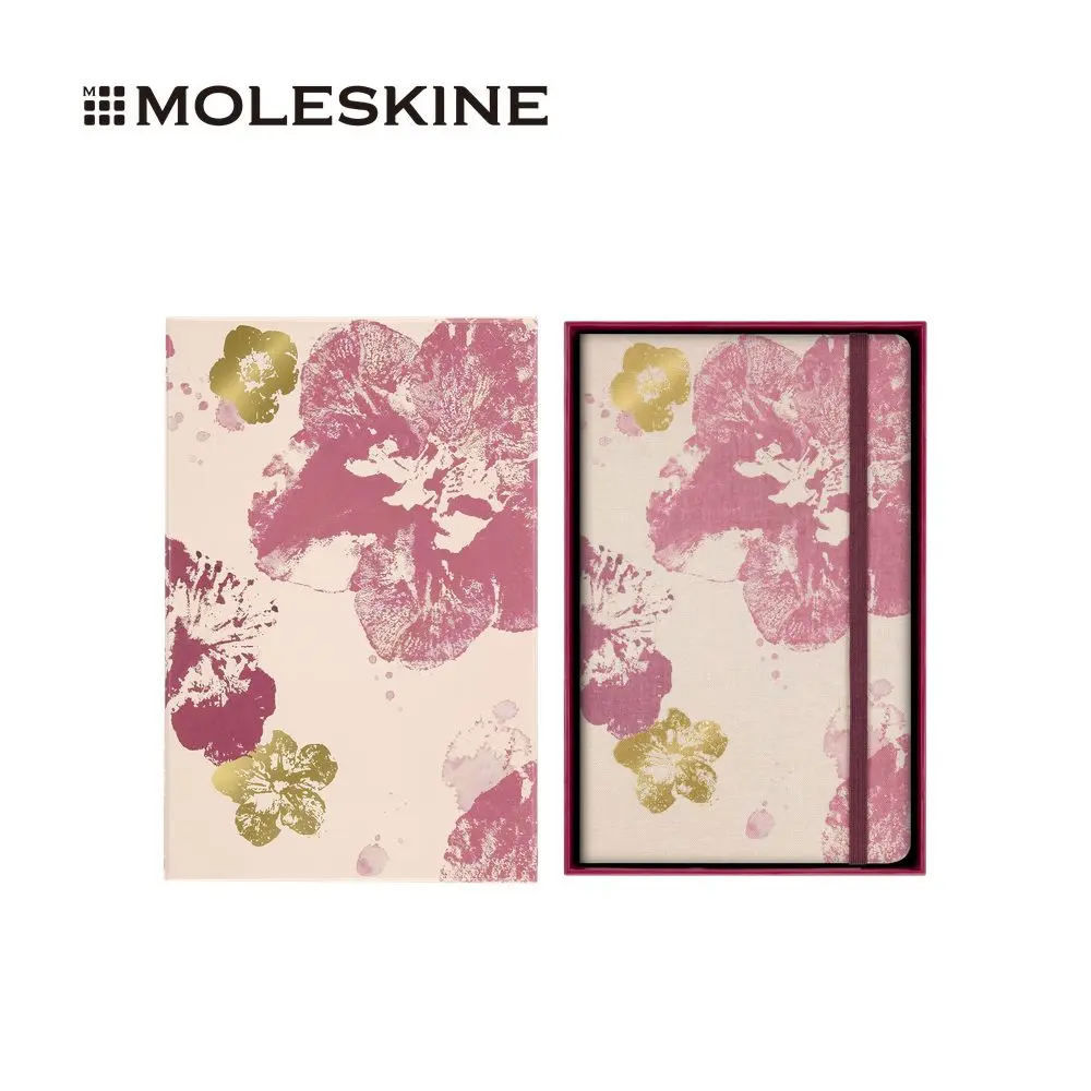 MOLESKINE櫻花系列限量禮盒筆記本/ L型/ 橫線