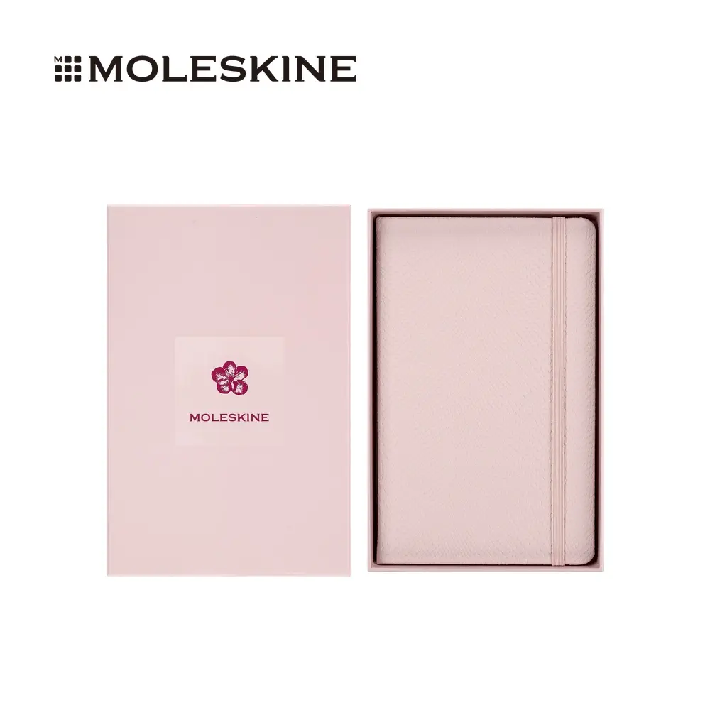 MOLESKINE櫻花系列限量素皮筆記本/ L型/ 橫線