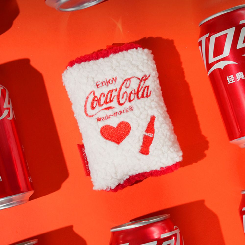 Coca-cola 可口可樂 鑰匙包/ 甜心瓶 經典罐身設計鑰匙收納零錢包(零錢袋/卡包/鑰匙包)