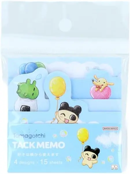日本 sun-star Tamagotchi塔麻歌子 造型便利貼/ 氣球