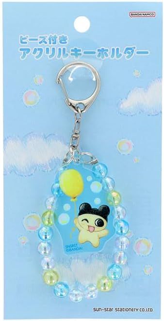 日本 sun-star Tamagotchi塔麻歌子 壓克力鑰匙圈/ 氣球
